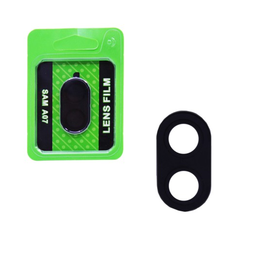 Back Camera Glass Protector for Samsung Galaxy A07/A075 Black